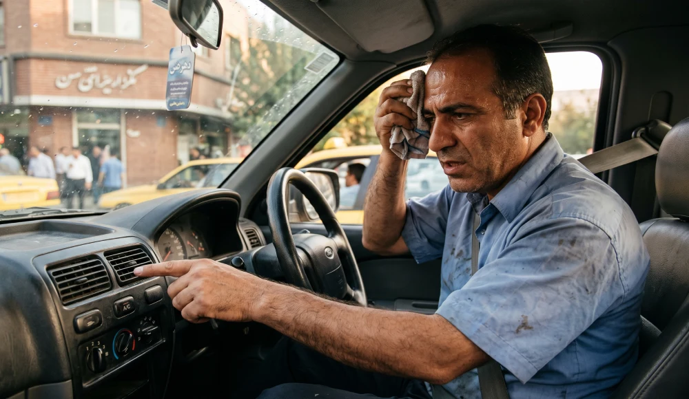 خراب شدن کولر ماشین